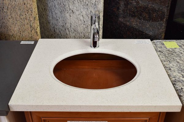 Single Sink - Pre-cut vanity top